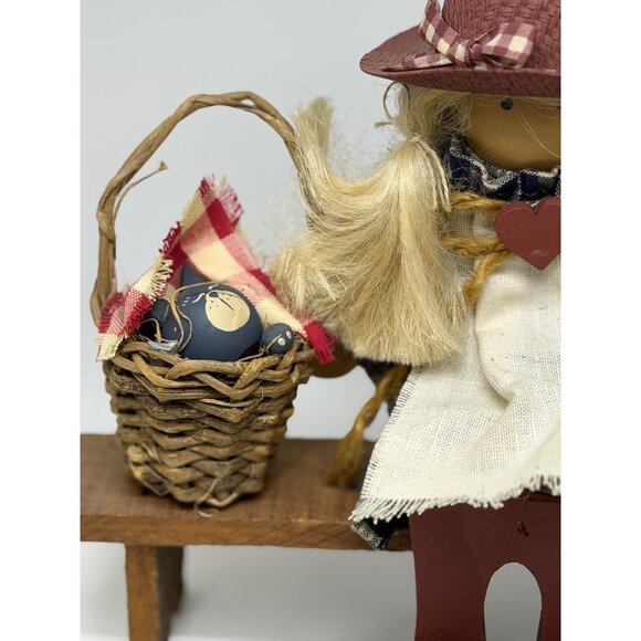 VTG Lizzie High Abigail Bowman Figurine Going Across Town w/ Cat 9.5 Collectible - Picture 3 of 8